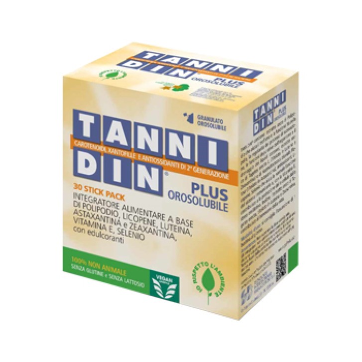 Tannidin Plus 30 Stick Pack Orosolubile - Integratore Alimentare
