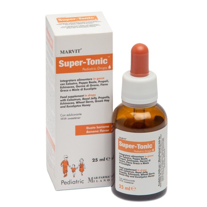 Marvit Super Tonic Gocce 25 ml - Integratore Difese Immunitarie