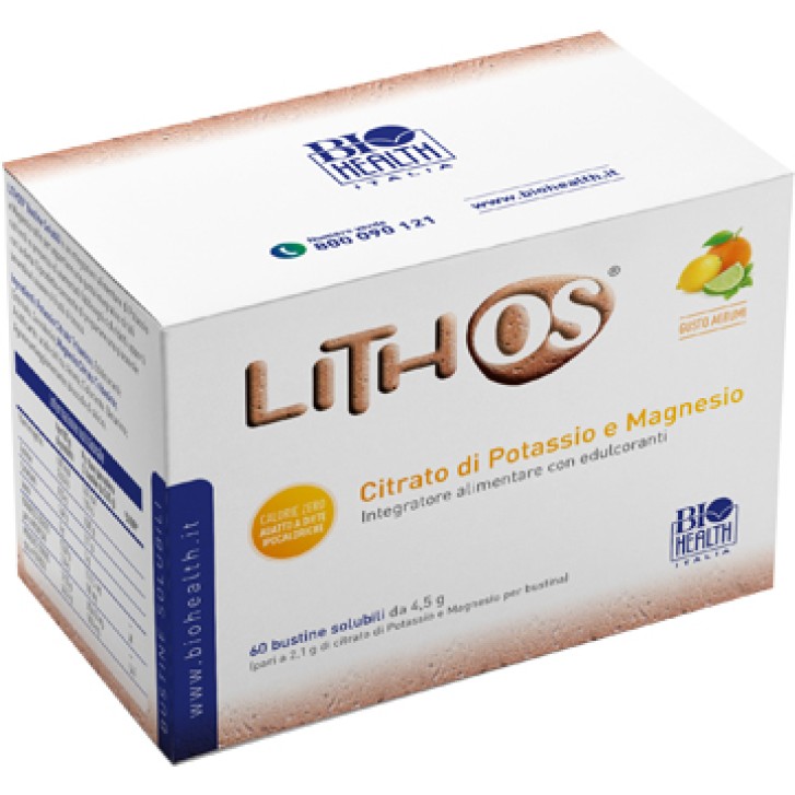Lithos Agrumi 60 Bustine - Integratore Magneso e Potassio