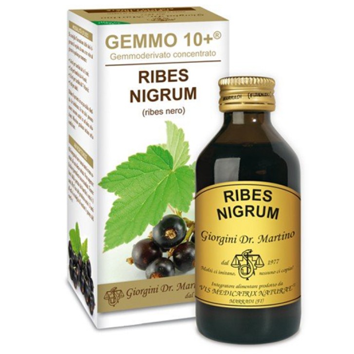 Gemmo 10+ Ribes Nero Analcolico 100 ml Dr. Giorgini - Integratore Alimentare
