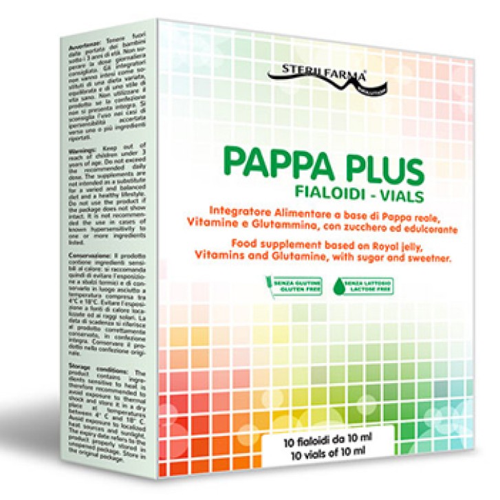 Sterilfarma Pappa Plus 10 Flaconcini - Integratore Energetico