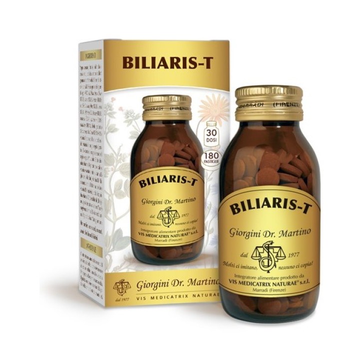 Biliaris-T 225 Pastiglie Dr. Giorgini - Integratore Vie Biliari