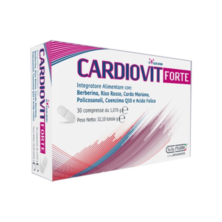 Cardiovit Forte 30 Compresse - Integratore per il Colesterolo