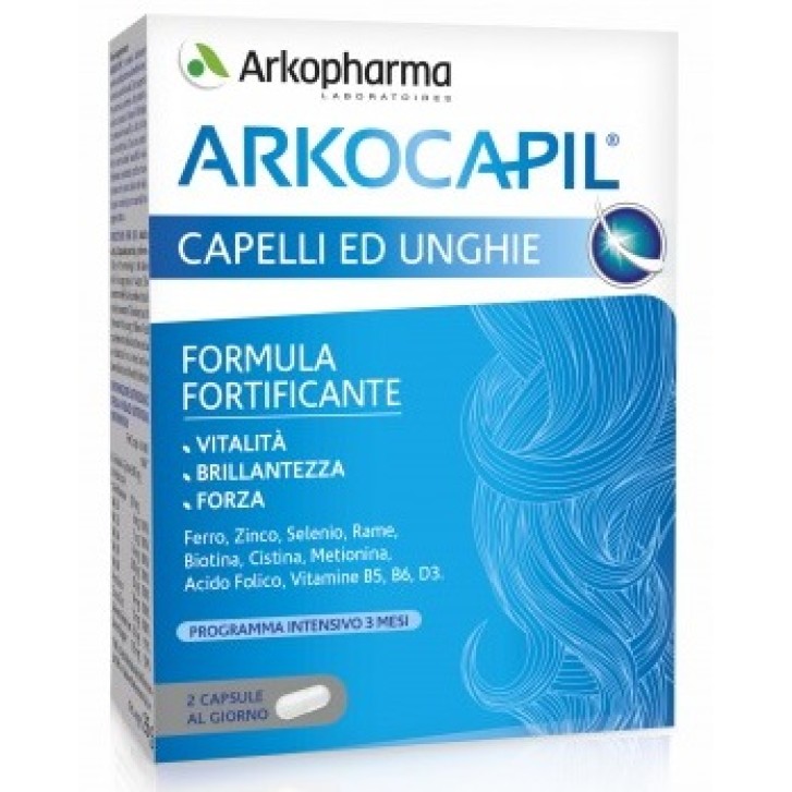 Arkocapil 2 x 60 Capsule - Integratore Capelli e Unghie