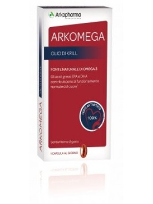 Arkopharma Olio di Krill 30 Capsule - Integratore Cardiaco