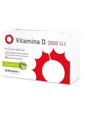 Metagenics Vitamina D 2000 UI 168 Compresse - Integratore Alimentare