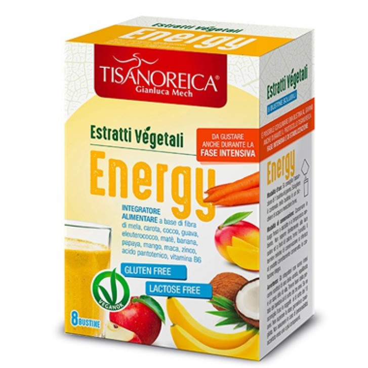 Tisanoreica Estratto Vegetale Energy 8 Bustine