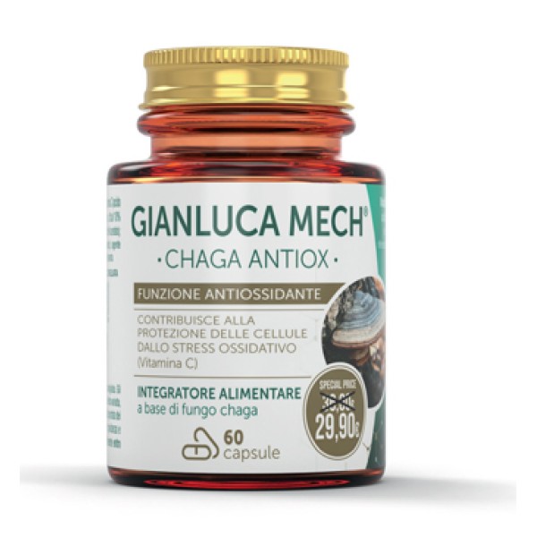 Chaga Antiox Gianluca Mech 60 Capsule - Integratore Antiossidante