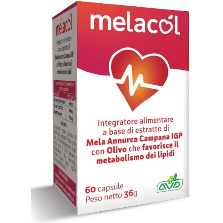 Melacol 60 Capsule - Integratore per il Colesterolo