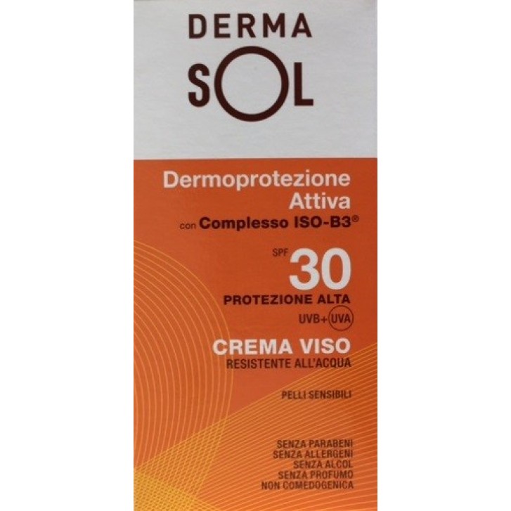 Dermasol Solare Crema Viso SPF 30 50 ml