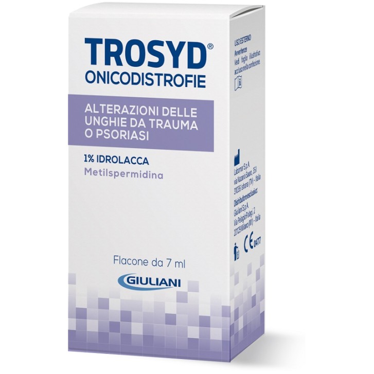 Trosyd Trattamento Onicodistrofie Unghie Idrolacca 7 ml