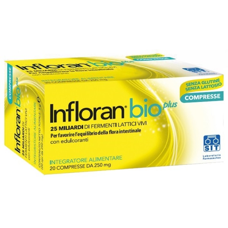 Infloran Bio Plus 20 Compresse - Integratore Alimentare