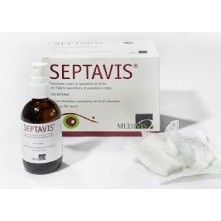 Septavis Soluzione 50 ml + 50 Garze Sterili