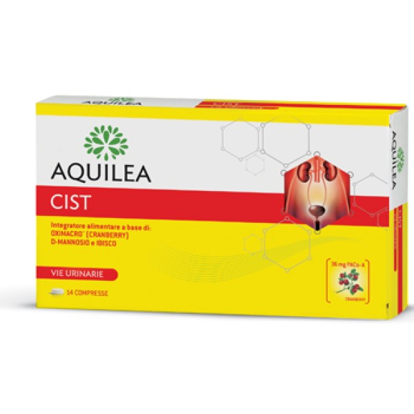 Aquilea Cist 14 Compresse - Integratore Benessere Vie Urinarie