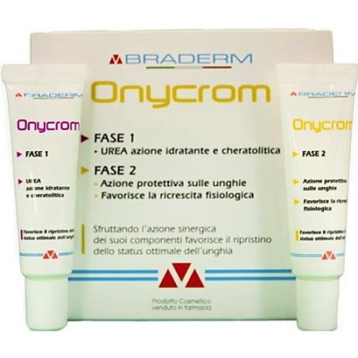 Braderm Onycrom Gel Bifase Ungueale Cheratolitico 15 + 15 ml