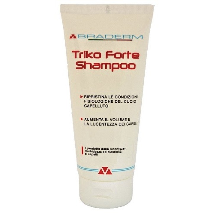 Braderm Triko-Forte Shampoo Forte Rinforzante 200 ml