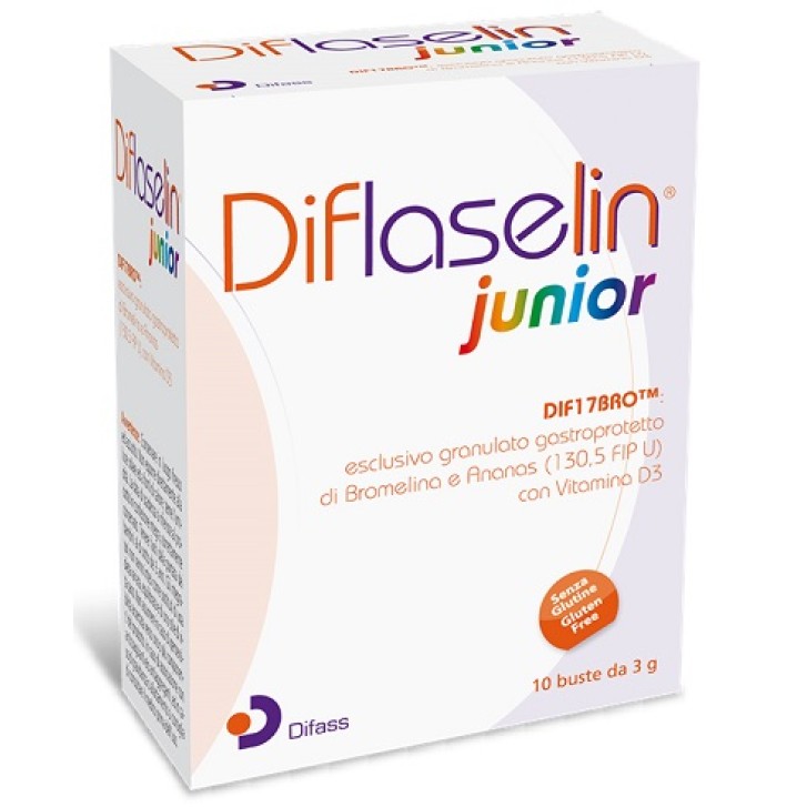 DiFlaselin Junior 10 Buste - Integratore Alimentare