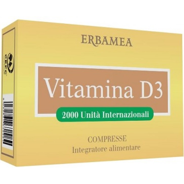 Erbamea Vitamina D3 90 Compresse - Integratore Difese Immunitarie