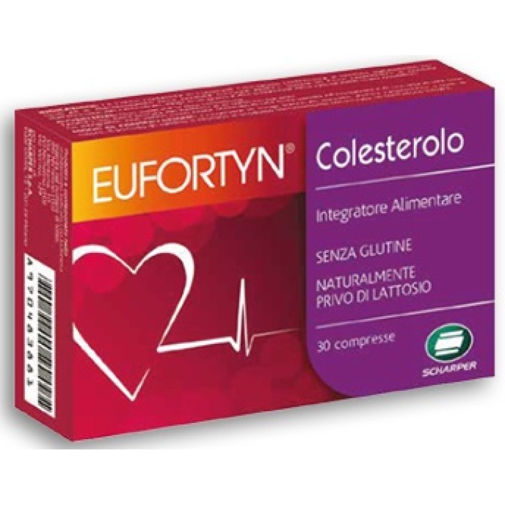 Eufortyn Colesterolo 30 Compresse - Integratore per il Colesterolo