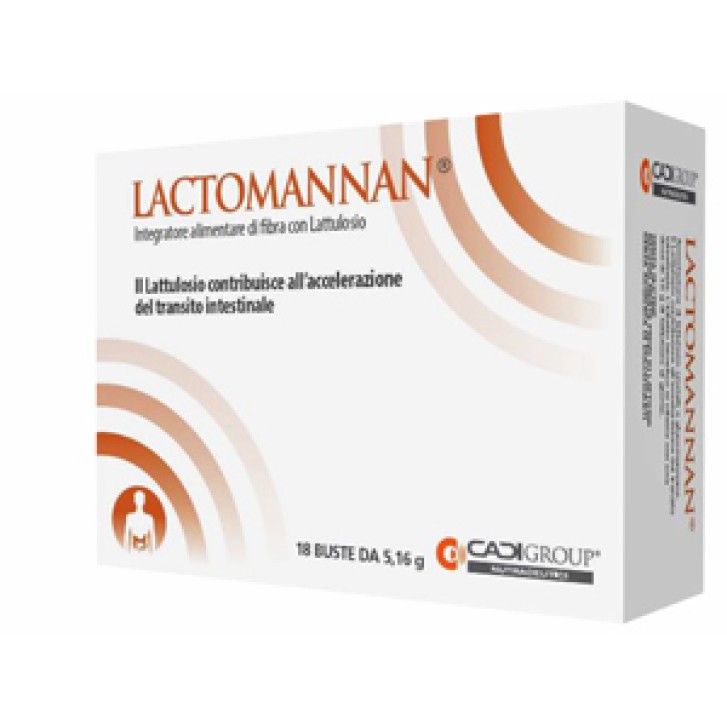 Lactomannan 18 Bustine - Integratore Stipsi