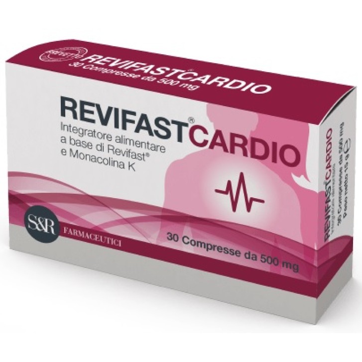Revifast Cardio 30 Compresse - Integratore Benessere Cardiovascolare e Colesterolo