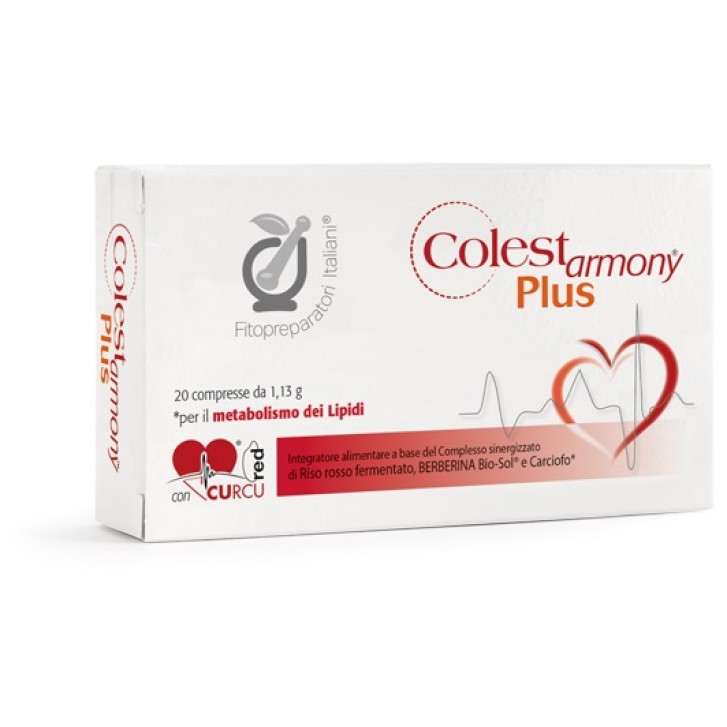 Selerbe Colestarmony Plus 20 Compresse - Integratore per Colesterolo