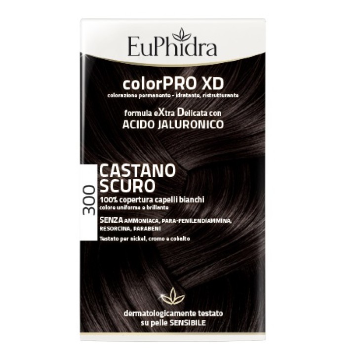 Euphidra Linea ColorPro XD 300 Castano Scuro Tintura Extra Delicata