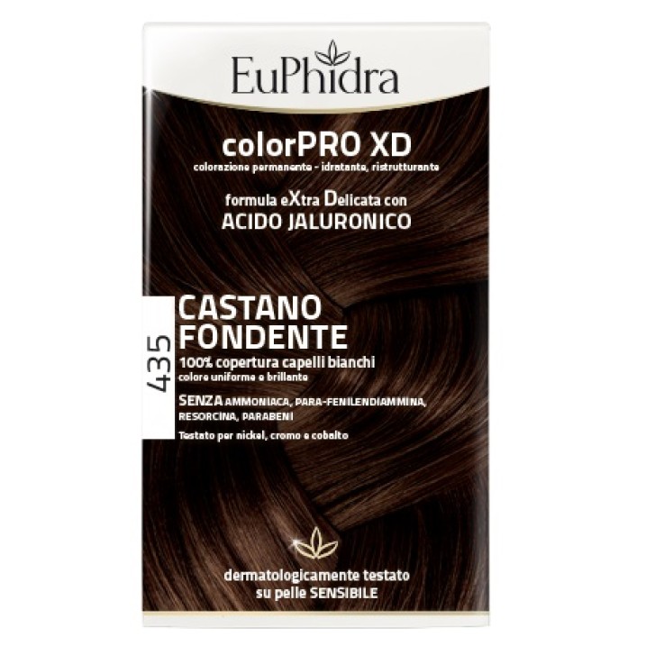 Euphidra Linea ColorPro XD 435 Castano Fondente Tintura Extra Delicata