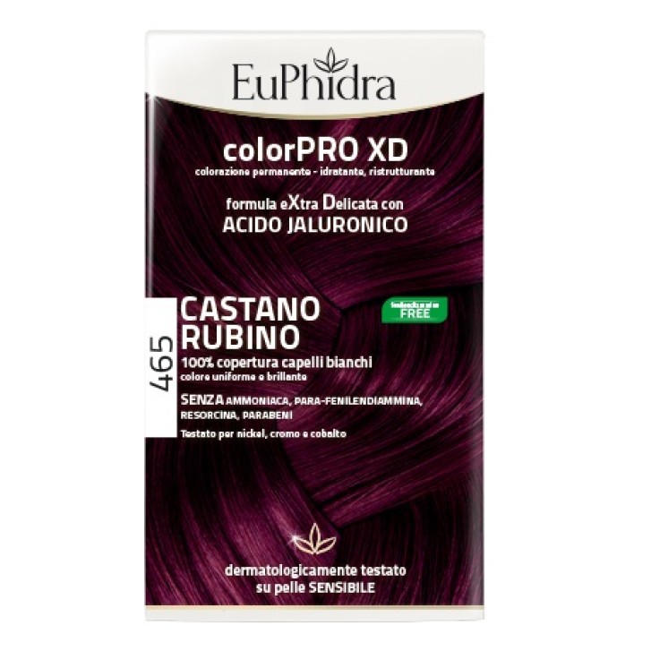 Euphidra Linea ColorPro XD 435 Castano Rubino Tintura Extra Delicata