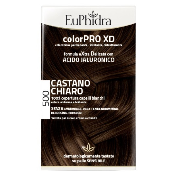 Euphidra Linea ColorPro XD 500 Castano Chiaro Tintura Extra Delicata