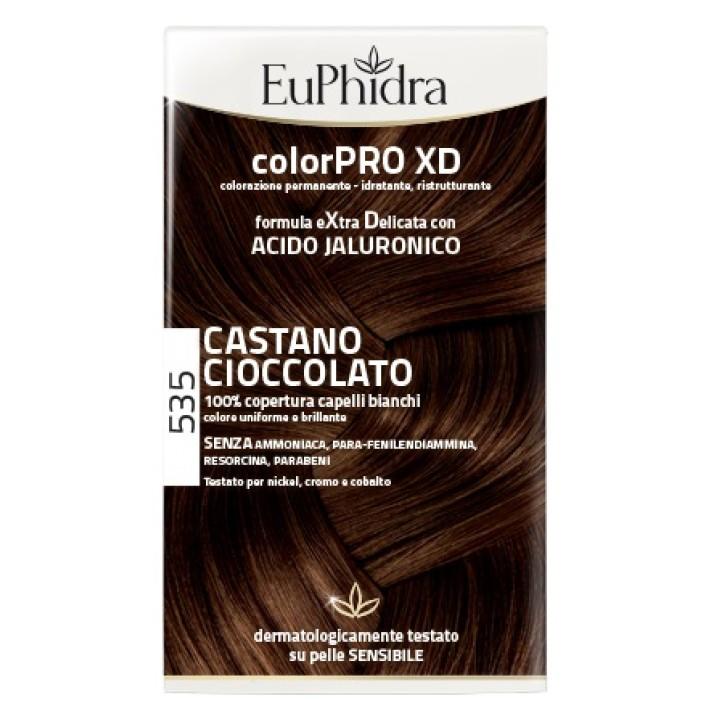 Euphidra Linea ColorPro XD 535 Castano Cioccolato Tintura Extra Delicata