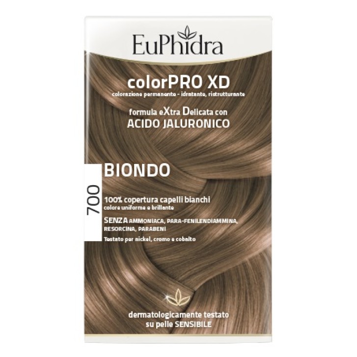 Euphidra Linea ColorPro XD 700 Biondo Tintura Extra Delicata