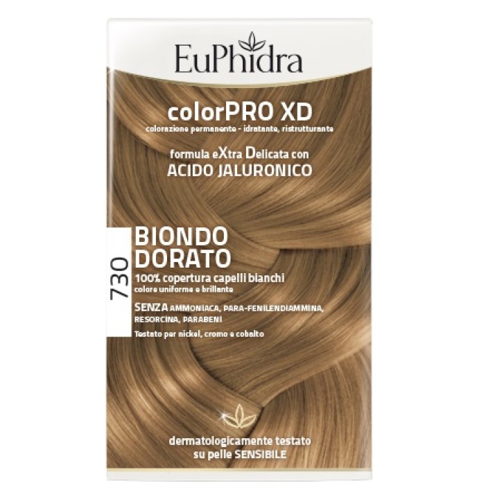 Euphidra Linea ColorPro XD 730 Biondo Dorato Tintura Extra Delicata