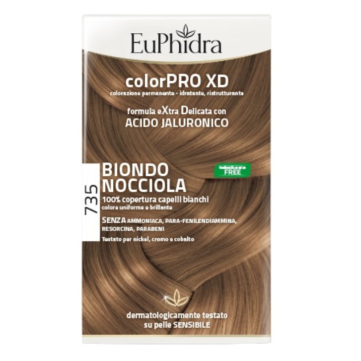 Euphidra Linea ColorPro XD 735 Biondo Nocciola Tintura Extra Delicata