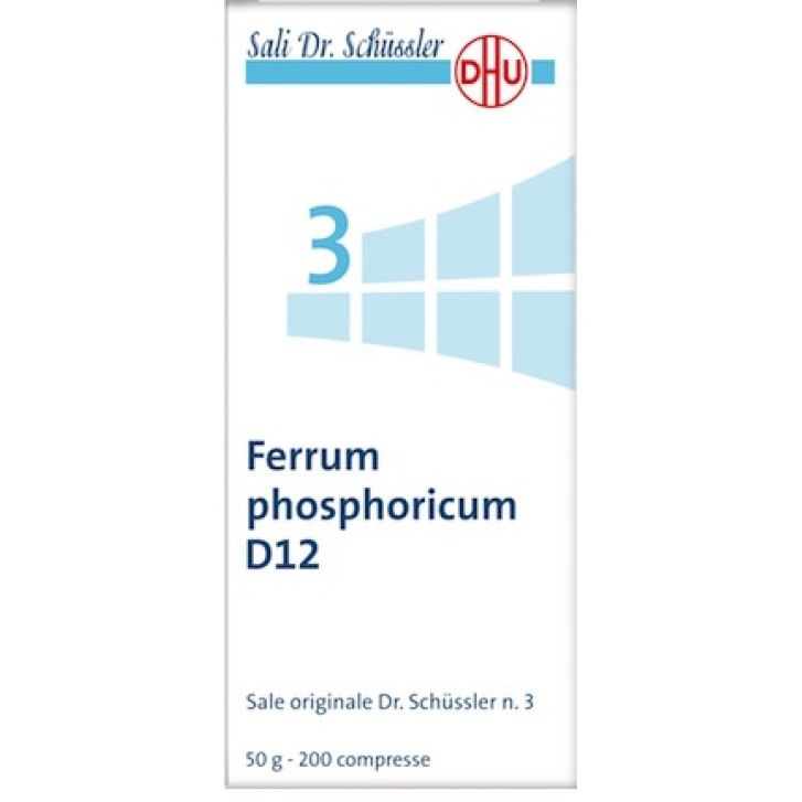 Schwabe Ferrum Phosphoricum Sale di Schussler N 3 200 Compresse 12DH