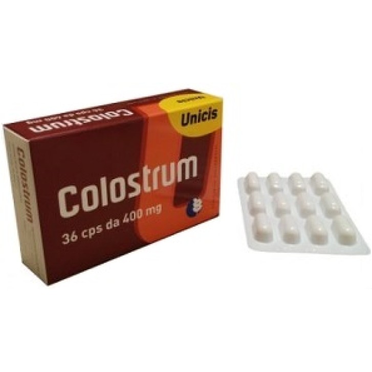 Colostrum Unicis 36 Capsule - Integratore Alimentare