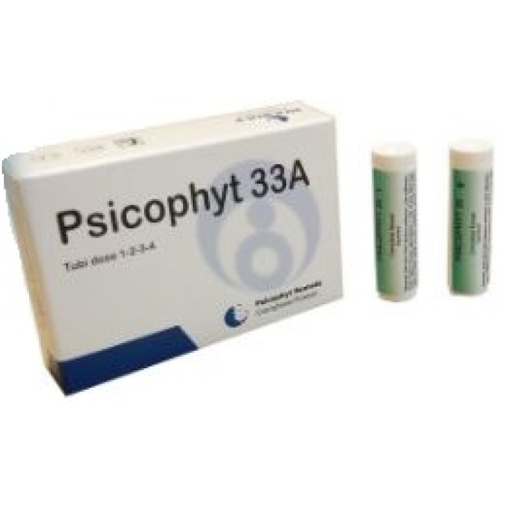 Psicophyt 33-A 4 Tubi Globuli - Medicinale Omeopatico