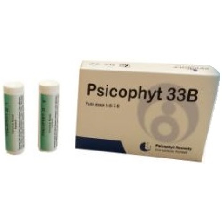 Psicophyt 33-B 4 Tubi Globuli - Medicinale Omeopatico