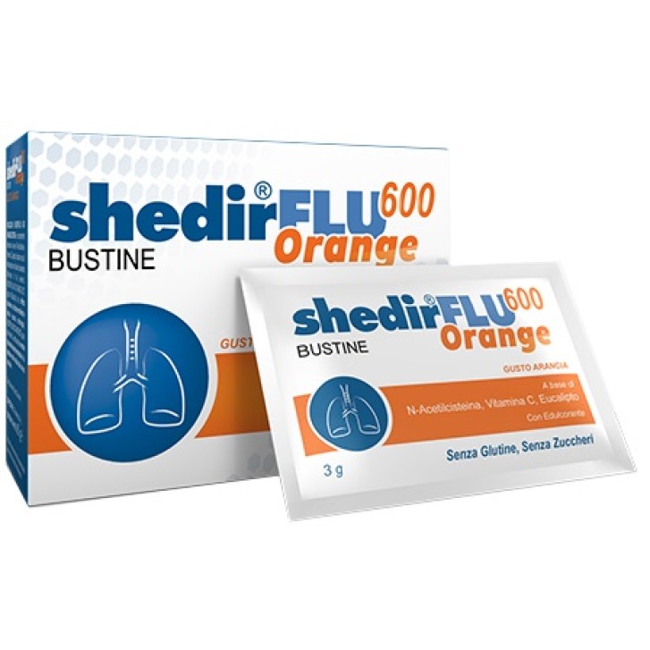 Shedirflu 600 Orange 20 Bustine - Integratore Alimentare