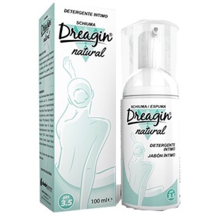 Dreagin Schiuma Natural Igiene Intima Femminile 100 ml