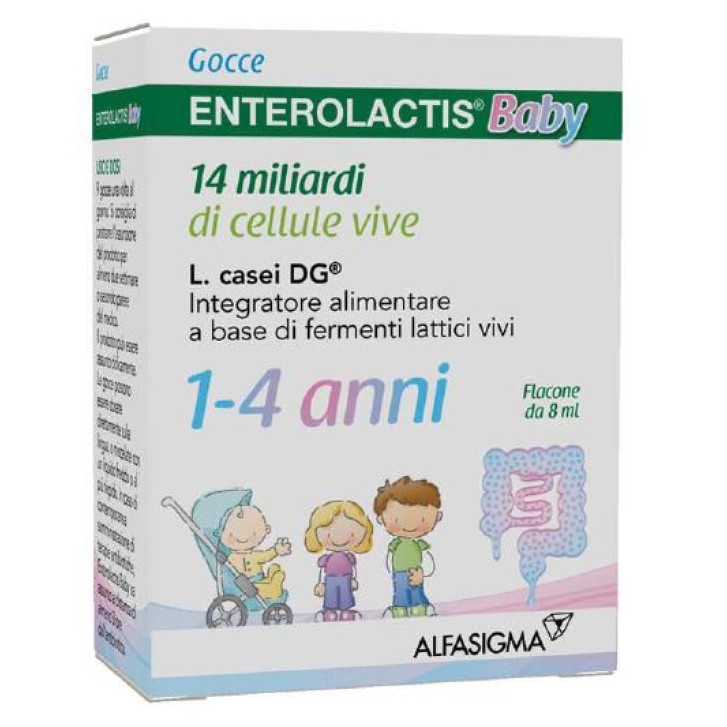 Enterolactis Baby Gocce 8 ml - Integratore Fermenti Lattici