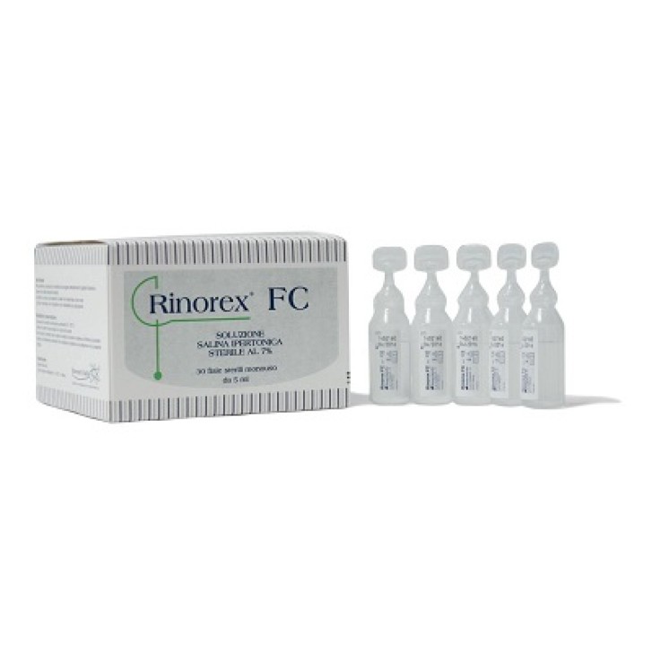 Rinorex FC Soluzione Salina Ipertonica 30 Flaconcini
