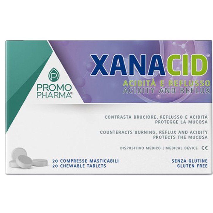 Xanacid PromoPharma 20 Compresse Masticabili - Integratore Alimentare