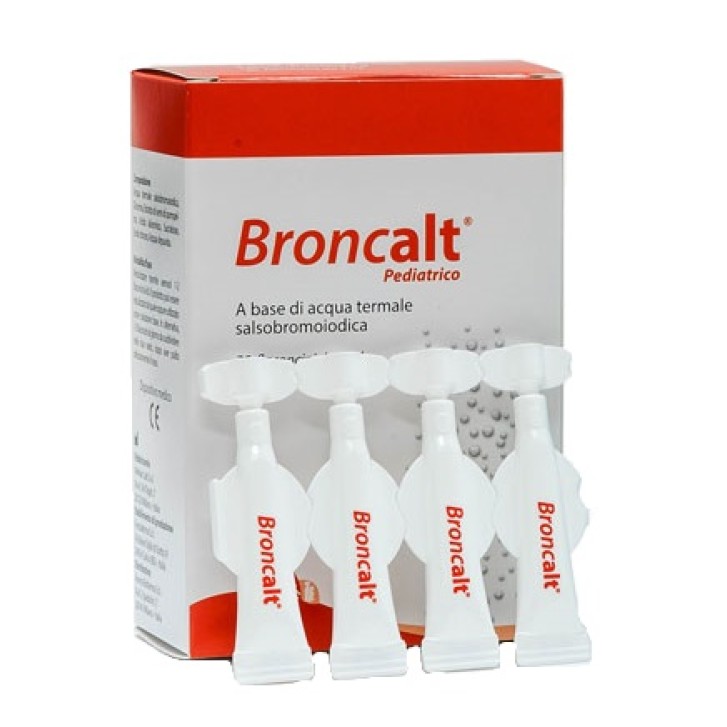 Broncalt Strip Pediatrico Soluzione Irrigazione 20 Flaconcini 5 ml