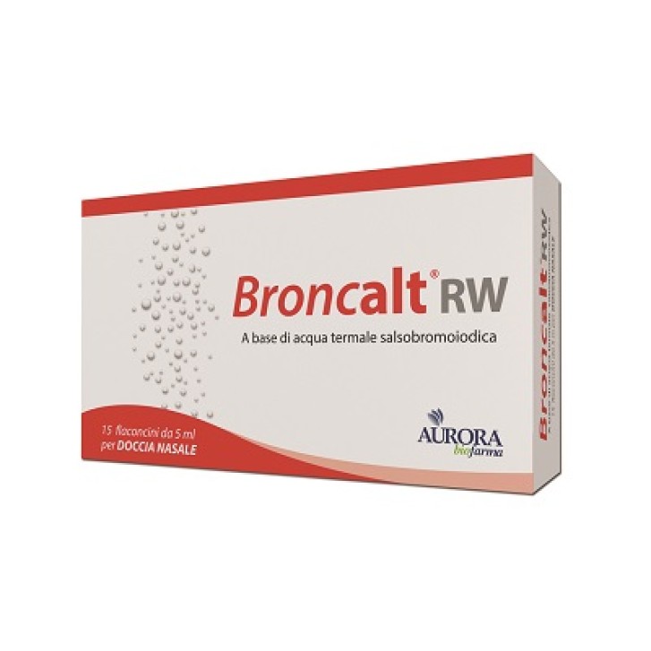 Broncalt RW Doccia Nasale 15 Flaconcini 5 ml