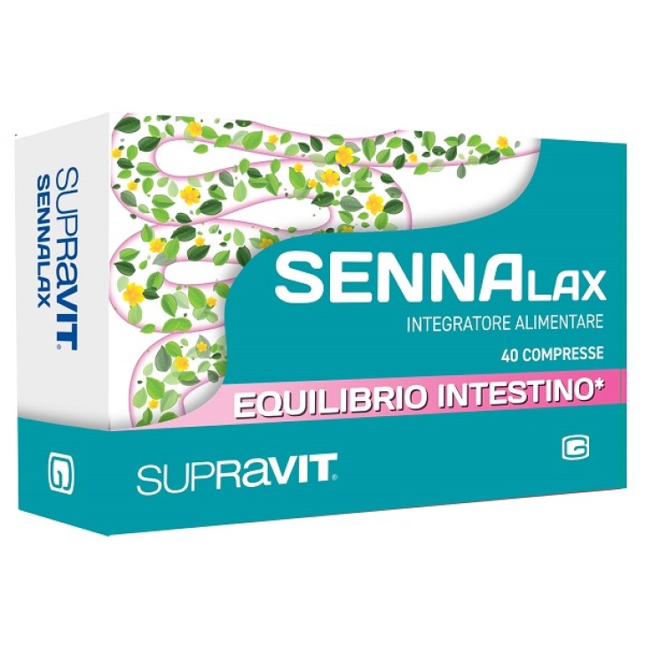 Supravit Sennalax 40 Compresse - Integratore Intestinale