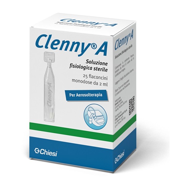 Clenny A Soluzione Fisiologica per aerosol 25 Flaconi da 2 ml