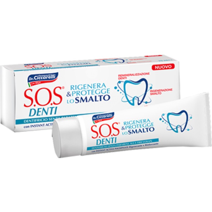 SOS Denti Dentifricio Rigenera Smalto 75 ml