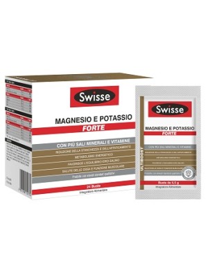 Swisse Magnesio e Potassio Forte 24 Bustine - Integratore Alimentare