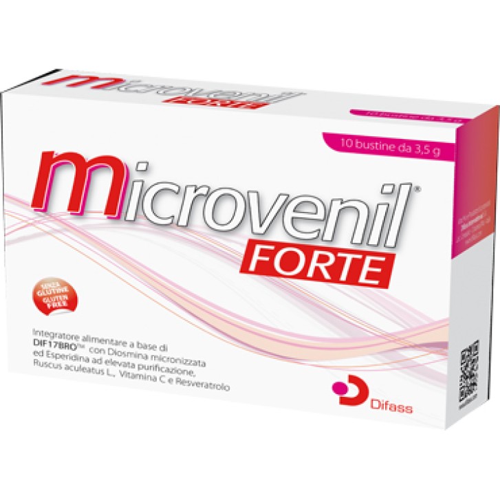 Microvenil Forte 10 Bustine - Integratore Alimentare